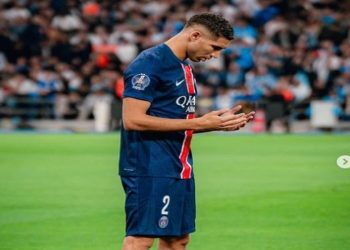 باريس سان جيرمان: تم تمديد أشرف حكيمي