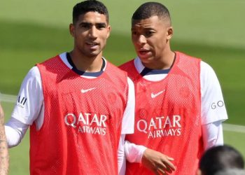 كيليان مبابي يريد جذب أشرف حكيمي إلى ريال مدريد