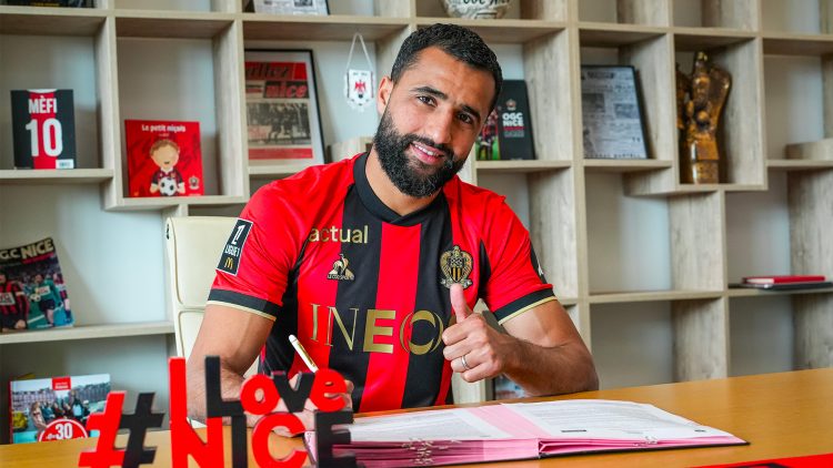 علي عبدي يمدد عقده مع نيس حتى 2027
