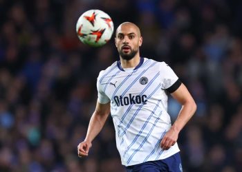 سفيان أمرابط على مرمى نادي نيوم