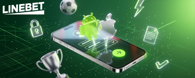 Inscription sur Linebet Android et iOS