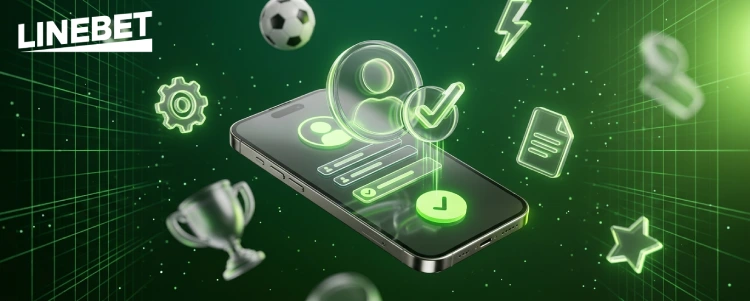 إعداد حساب Linebet والخطوات الأولى